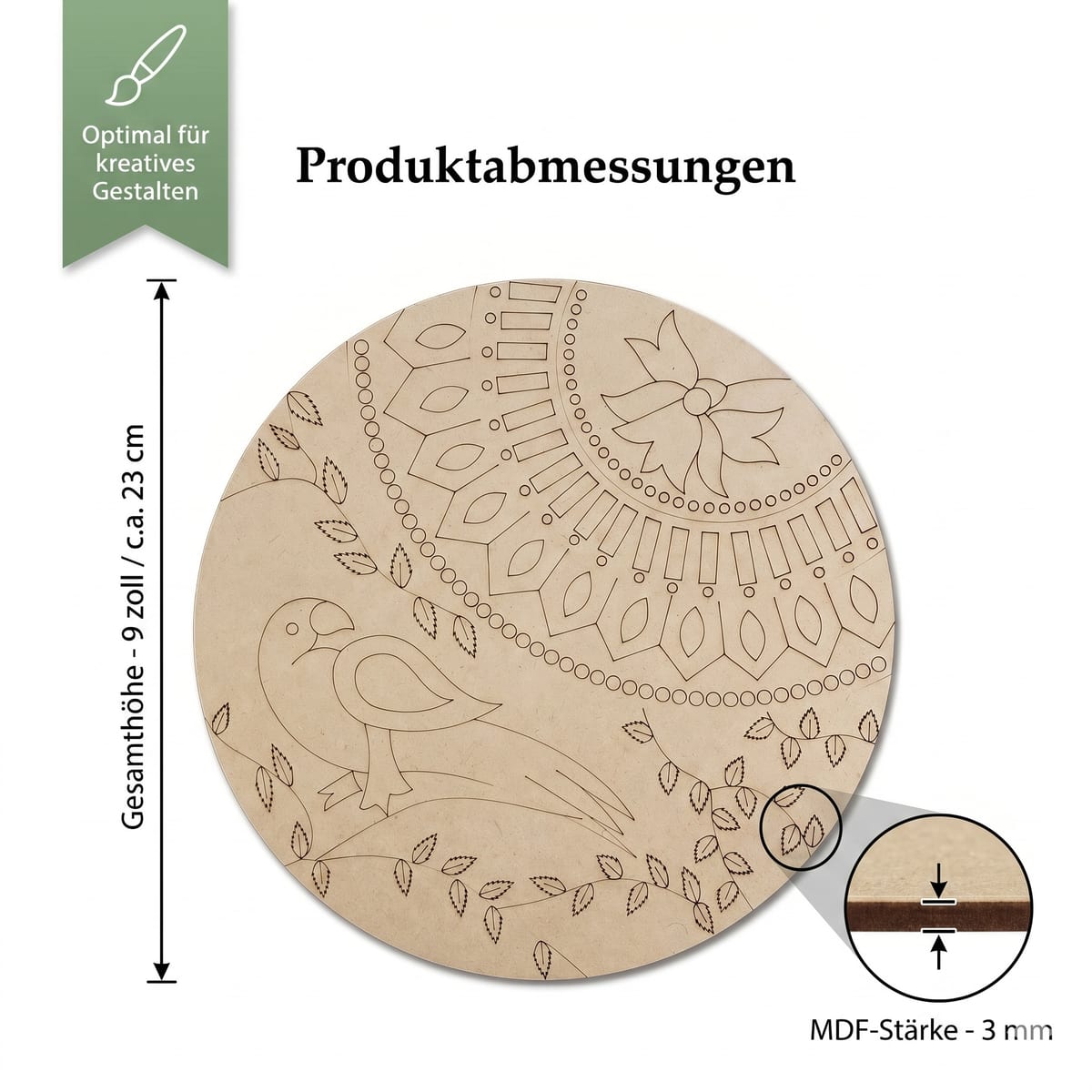 Papagei im Mandala - 7