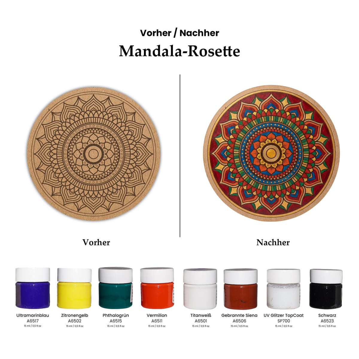 Mandala-Rosette