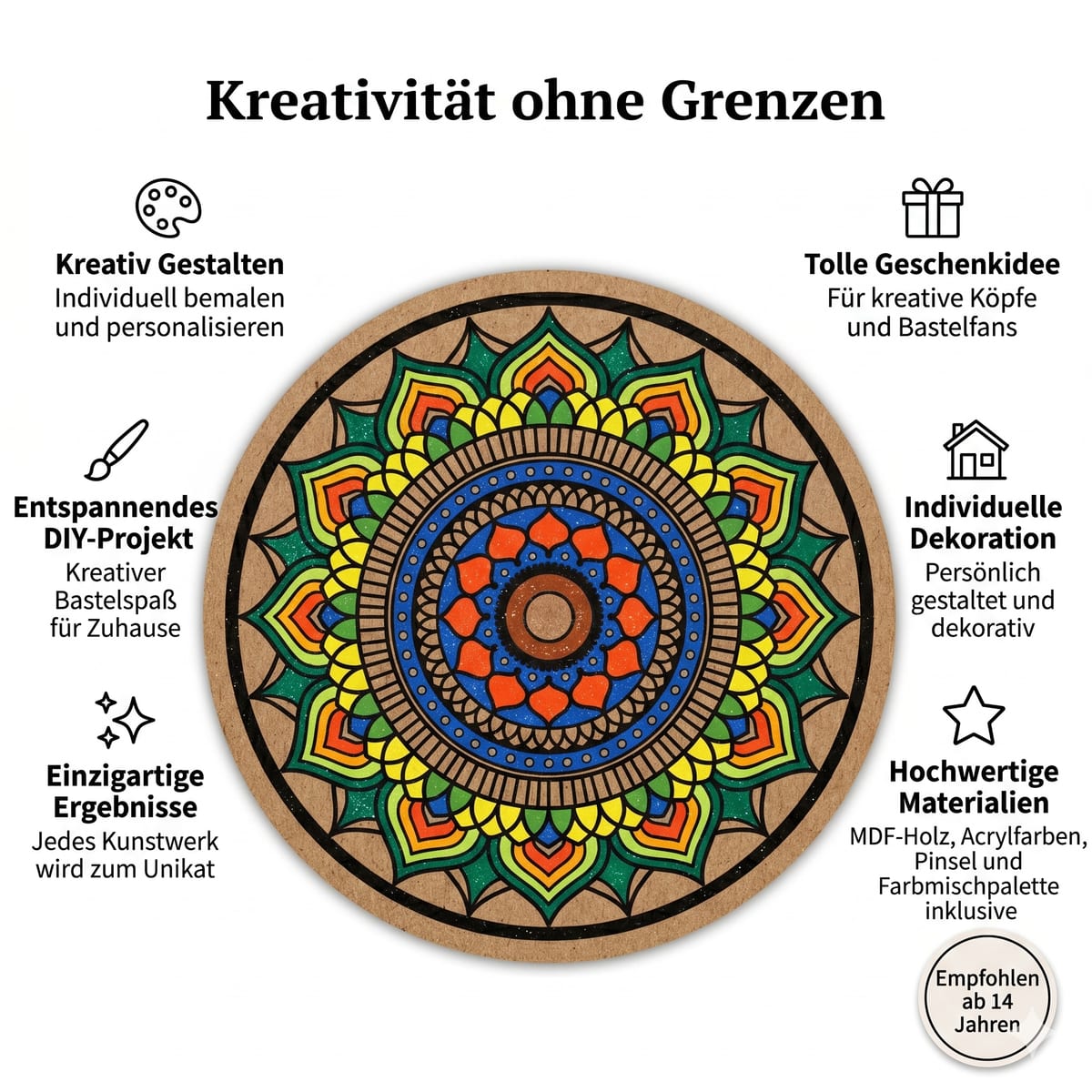 Mandala-Rosette - 6