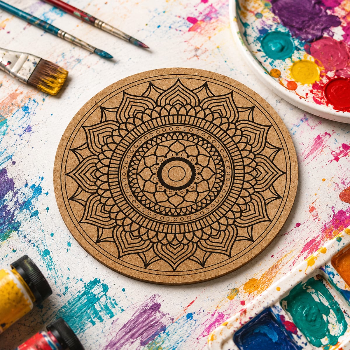 Mandala-Rosette - 8